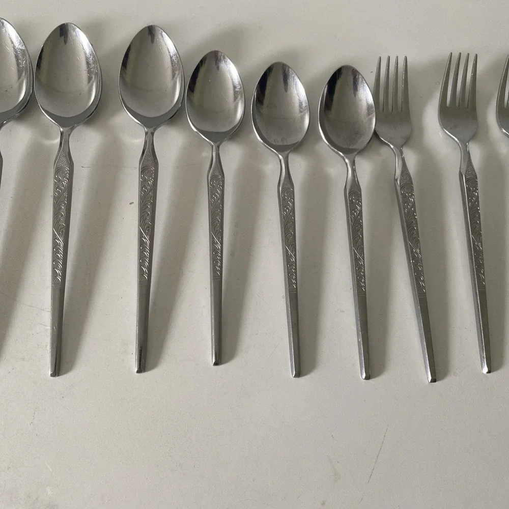 Stanley Roberts Winthrop Flatware Set Stainless Dinner Fork Spoon Knife Japan